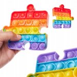 KIK Antistresová hračka - uvoľňovač úzkosti puzzle