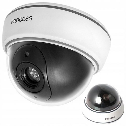 Verk 13118 Atrapa bezpečnostné kamery guľatá LED IR
