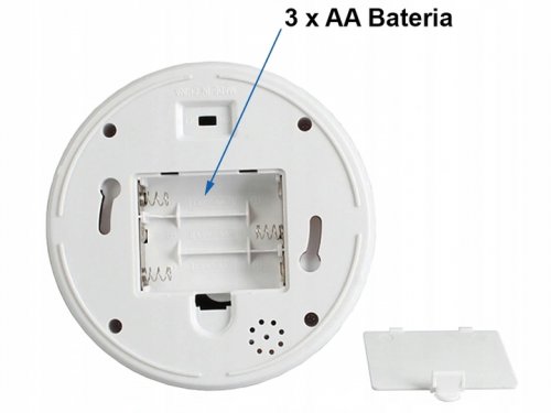 Verk 13118 Atrapa bezpečnostné kamery guľatá LED IR