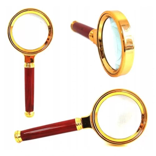 Pronett XJ4009 Čitateľská lupa 70 mm, zväčšenie 3 x zlatá