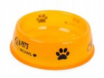 Verk 19103 Plastová miska pro psa 800 ml oranžová