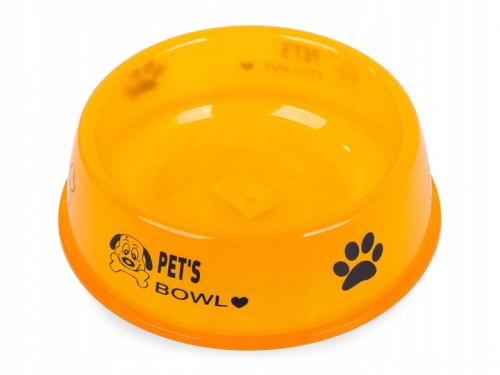 Verk 19103 Plastová miska pro psa 800 ml oranžová