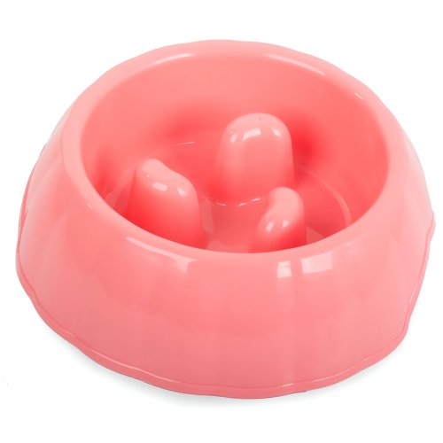 Verk 19111 Plastová miska pro psa 600 ml růžová