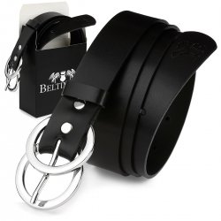 Beltimore D51 Dámský kožený opasek 120 cm černý 