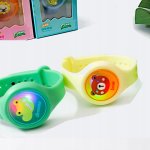 Pronett XJ4084 Repelentný LED RGB náramok proti komárom 5 ks