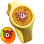 Pronett XJ4084 Repelentný LED RGB náramok proti komárom 5 ks