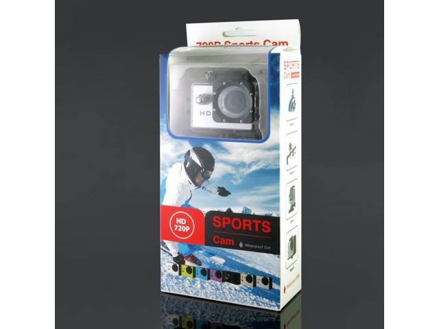Vodotěsná sportovní kamera - FULL HD 1080P