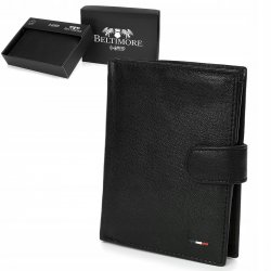 Beltimore D49 Pánská kožená peněženka RFiD černá