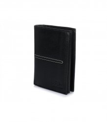 Alessandro Paoli K42 Pánska kožená peňaženka RFID čierna