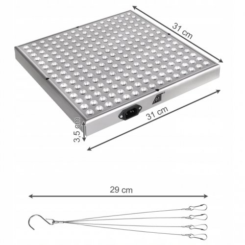 Gardlov 16347 Závěsné LED svítidlo pro pěstování rostlin GROW 225LED/35 W
