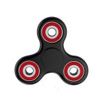 Antistresový Fidget Spinner 7cm - černý II