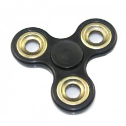 Antistresový Fidget Spinner 7cm - čierny IV