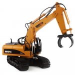 HUINA 1570 RC pásový bager s hydraulickou rukou 16CH, 2,4GHz, 1:14