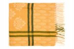 Versoli D09 Dámska šál so strapcami 180 cm žltá