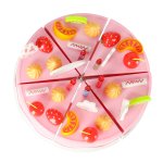 KIK KX9745 Dětský plastový narozeninový dort, růžový 