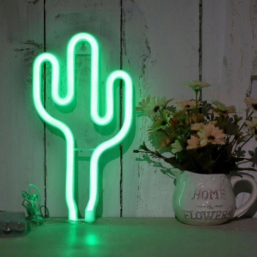 APT ZD79 LED dekorácie Kaktus 26 cm