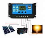 APT AG676C Digitální solární regulátor 12-24V 