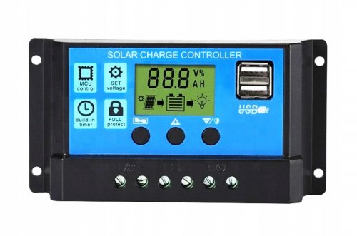 APT AG676C Digitální solární regulátor 12-24V 