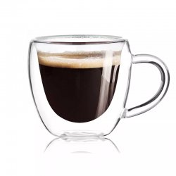 Pronett Termo šálek - sklenice na espresso 85 ml, 1 ks