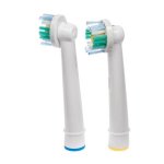 KIK 3D White Náhradní zubní kartáčky na ORAL-B univerzální - 4 ks