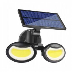 Pronett XJ3951 Solární venkovní osvětlení LED COB 108x, pohybový senzor