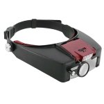 Verk 09017 Náhlavní lupa s LED osvětlením ( 1,5x; 3x; 8,5x; 10x)