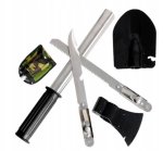 Pronett XJ4225 Poľná skladacia lopatka 8 v 1