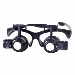 Verk 09052 Hodinářské brýle LED, 20 x 16mm