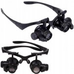 Verk 09052 Hodinářské brýle LED, 20 x 16mm