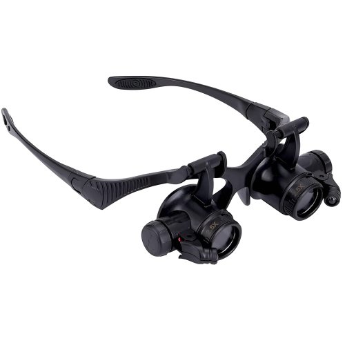 Verk 09052 Hodinářské brýle LED, 20 x 16mm