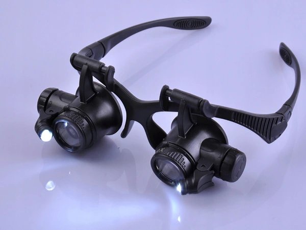 Verk 09052 Hodinářské brýle LED, 20 x 16mm