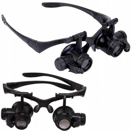 Verk 09052 Hodinářské brýle LED, 20 x 16mm