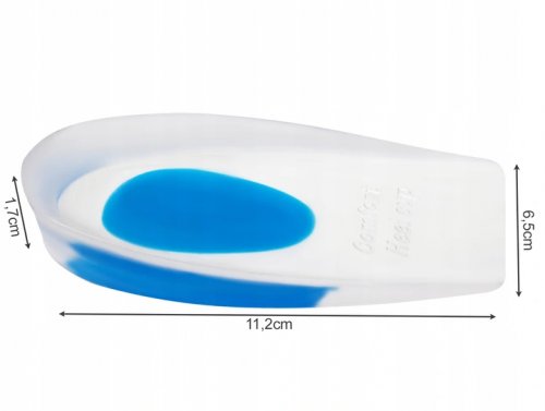 Malatec Gelová podpatěnka pro patní ostruhy vel. 40-46, sada 2 ks