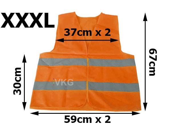 Verk Reflexní vesta oranžová 3XL