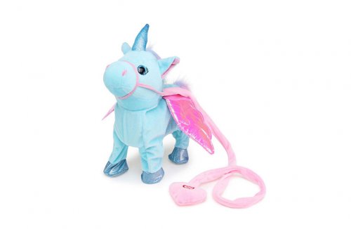 Effly Zpívající a chodící plyšový jednorožec Unicorn Roxy