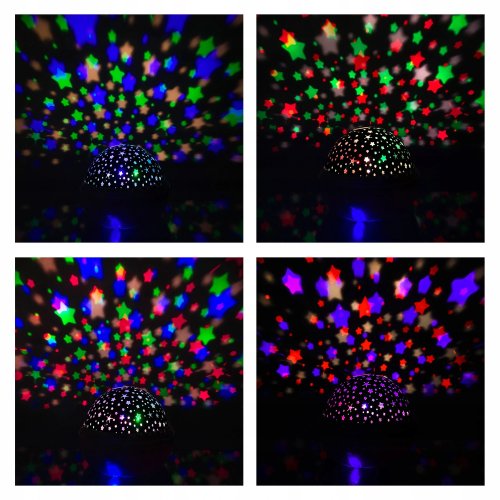 Malatec 16859 Projektor nočnej oblohy Deluxe ružový