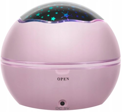 Malatec 16859 Projektor nočnej oblohy Deluxe ružový