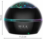 Malatec 16857 Projektor noční oblohy Deluxe černý