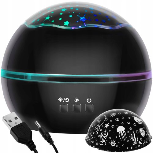 Malatec 16857 Projektor noční oblohy Deluxe černý