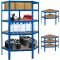 Malatec 13140 Rohový regál s MDF policemi 1800 x 900 x 400 mm, 175 kg