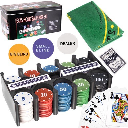 ISO Texas Hold’em Poker set 