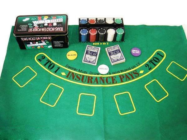 ISO Texas Hold'em Poker set
