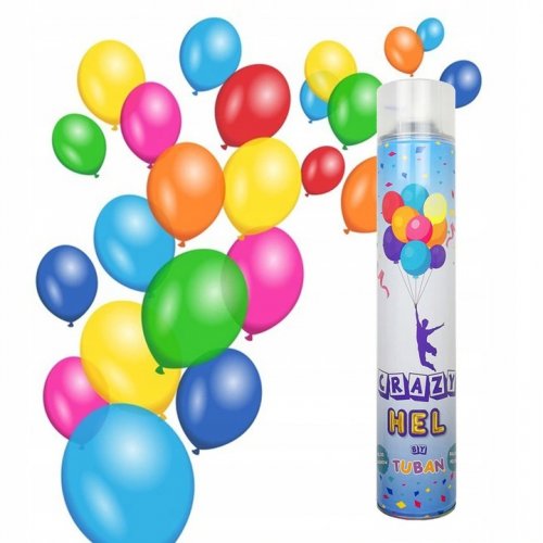 ISO 18047 Helium ve spreji na balónky 