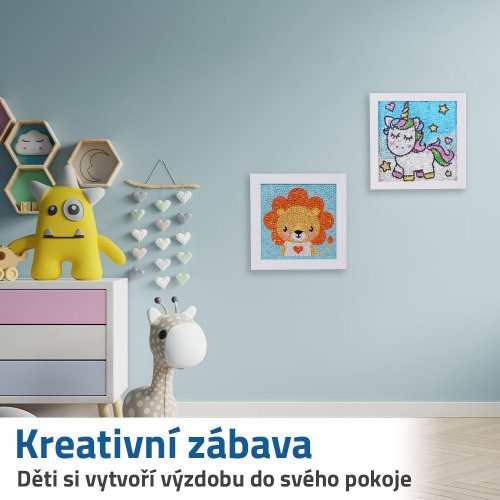 GFT Diamantové malování pro děti - jednorožec malý 