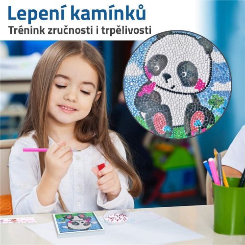 GFT Diamantové malování pro děti - panda