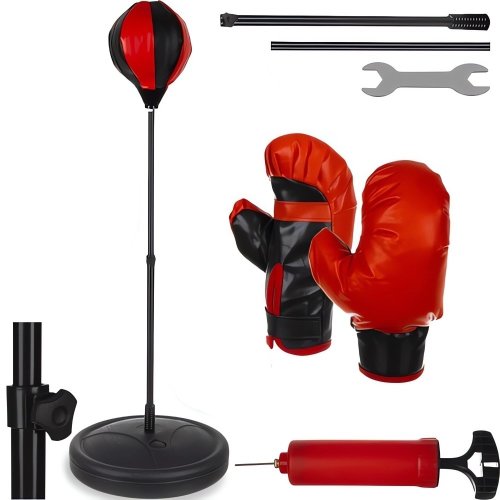 Kruzzel 16953 Detský boxovacie vrece s rukavicami