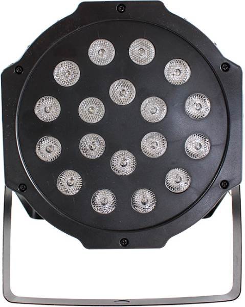 APT ZD64 LED reflektor, RGB, 18 diod