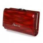 Alessandro Paoli Z21 Dámska kožená peňaženka RFID červená