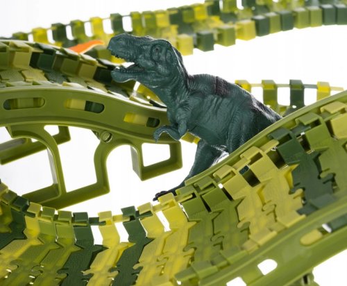 Kruzzel 17248 Dinosauří autodráha 240 dílků