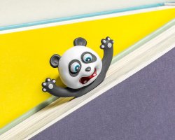 Master 3D Záložka do knihy Panda